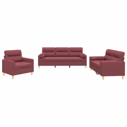 VidaXL 3201550, Rouge, mousse, Métal, Polyester, Textile, 60 cm, 50 cm, 41 cm