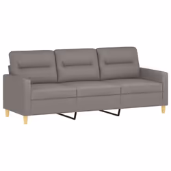 VidaXL 3201559 Ensemble de meubles de salle à manger Taupe - Vue supplémentaire 5