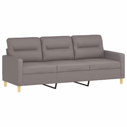 VidaXL 3201567 Ensemble de meubles de salle à manger Taupe - Vue supplémentaire 5