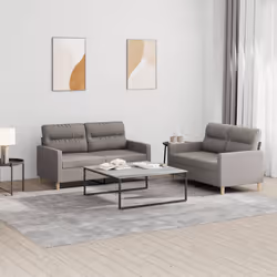 VidaXL 3201575 Ensemble de meubles de salle à manger Taupe