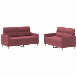 VidaXL 3201582, Rouge, mousse, Métal, Polyester, Textile, 70 cm, 55 cm, 41 cm