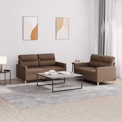 VidaXL 3201587 Ensemble de meubles de salle à manger Marron - Vue supplémentaire 2