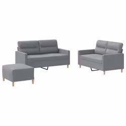 VidaXL 3201592, Gris, mousse, Métal, Polyester, Textile, 70 cm, 55 cm, 41 cm