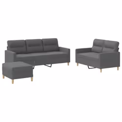 VidaXL 3201625, Gris, mousse, Métal, Polyester, Textile, 60 cm, 50 cm, 41 cm