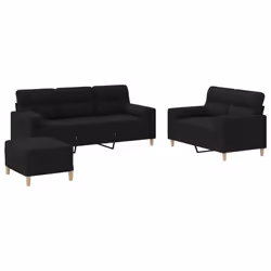 VidaXL 3201628, Noir, mousse, Métal, Polyester, Textile, 60 cm, 50 cm, 41 cm