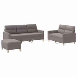 VidaXL 3201631, Taupe, mousse, Métal, Polyester, Textile, 60 cm, 50 cm, 41 cm