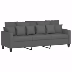 VidaXL 3201633 Ensemble de meubles de salle à manger Gris - Vue supplémentaire 4