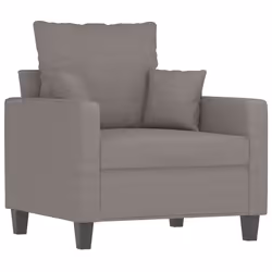 VidaXL 3201639 Ensemble de meubles de salle à manger Taupe - Vue supplémentaire 4