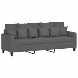 VidaXL 3201641 Ensemble de meubles de salle à manger Gris - Vue supplémentaire 5