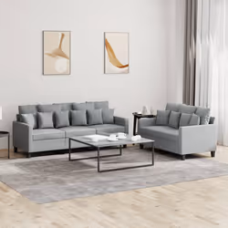 VidaXL 3201664 Ensemble de meubles de salle à manger Gris