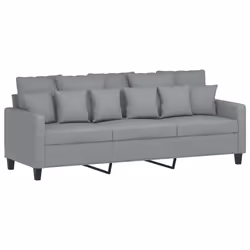VidaXL 3201664 Ensemble de meubles de salle à manger Gris - Vue supplémentaire 4