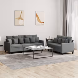 Cet ensemble de canapés est un excellent endroit pour discuter, lire, regarder la télévision ou simplement vous détendre. Il  ...