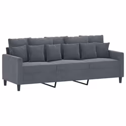 VidaXL 3201681 Ensemble de meubles de salle à manger Gris - Vue supplémentaire 5