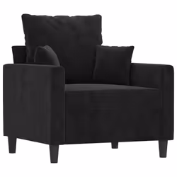 VidaXL 3201685 Ensemble de meubles de salle à manger Noir