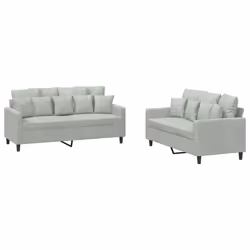 VidaXL 3201700, Gris, mousse, Métal, Polyester, Polywood, Textile, 158 cm, 77 cm, 80 cm