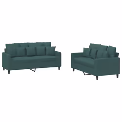 VidaXL 3201702, Vert, mousse, Métal, Polyester, Polywood, Textile, 158 cm, 77 cm, 80 cm
