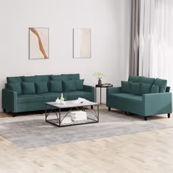 VidaXL 3201722 Ensemble de meubles de salle à manger Vert