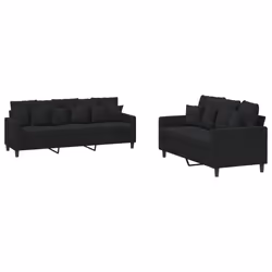 VidaXL 3201725, Noir, mousse, Métal, Polyester, Polywood, Textile, 198 cm, 77 cm, 80 cm