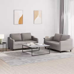 VidaXL 3201809 Ensemble de meubles de salle à manger Taupe