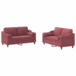 VidaXL 3201832, Rouge, mousse, Métal, Polyester, Textile, 158 cm, 77 cm, 80 cm