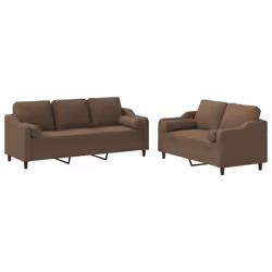 VidaXL 3201861, Marron, mousse, Métal, Polyester, Textile, 198 cm, 77 cm, 80 cm