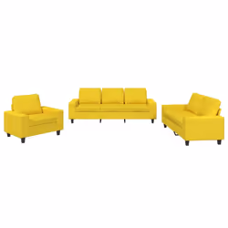 VidaXL 3201871, Jaune, mousse, Métal, Polyester, Textile, 2,14 m, 77 cm, 80 cm