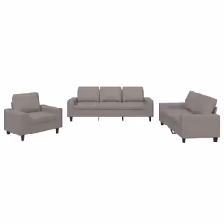 VidaXL 3201881, Taupe, mousse, Métal, Polyester, Textile, 2,14 m, 77 cm, 80 cm