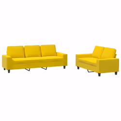 VidaXL 3201903, Jaune, mousse, Métal, Polyester, Textile, 2,14 m, 77 cm, 80 cm