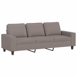 VidaXL 3201905 Ensemble de meubles de salle à manger Taupe - Vue supplémentaire 4