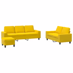 VidaXL 3201911, Jaune, mousse, Métal, Polyester, Textile, 2,14 m, 77 cm, 80 cm