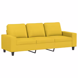 VidaXL 3201911 Ensemble de meubles de salle à manger Jaune - Vue supplémentaire 4