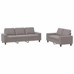 VidaXL 3201913, Taupe, mousse, Métal, Polyester, Textile, 2,14 m, 77 cm, 80 cm