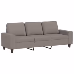 VidaXL 3201913 Ensemble de meubles de salle à manger Taupe - Vue supplémentaire 4