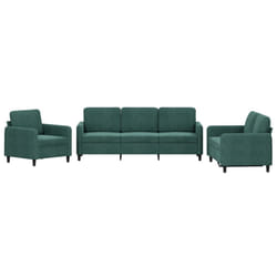 VidaXL 3201936 Ensemble de meubles de salle à manger Vert