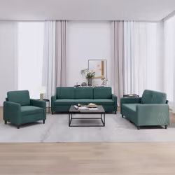 VidaXL 3201936 Ensemble de meubles de salle à manger Vert