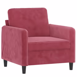 VidaXL 3201938 Ensemble de meubles de salle à manger Rouge