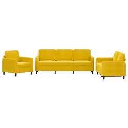 VidaXL 3201940, Jaune, mousse, Métal, Polyester, Polywood, Textile, 198 cm, 77 cm, 80 cm