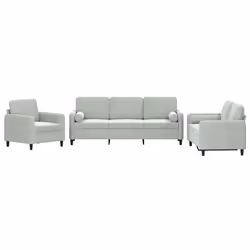 VidaXL 3201954, Gris, mousse, Métal, Polyester, Polywood, Textile, 198 cm, 77 cm, 80 cm