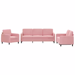 VidaXL 3201957, Rose, mousse, Métal, Polyester, Polywood, Textile, 198 cm, 77 cm, 80 cm