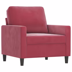 VidaXL 3201958 Ensemble de meubles de salle à manger Rouge