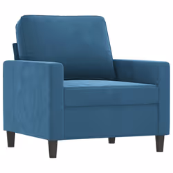 VidaXL 3201963 Ensemble de meubles de salle à manger Bleu