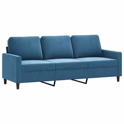 VidaXL 3201963 Ensemble de meubles de salle à manger Bleu - Vue supplémentaire 5