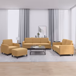 VidaXL 3201971 Ensemble de meubles de salle à manger Marron