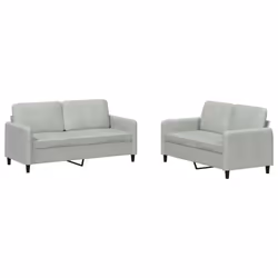 VidaXL 3201974, Gris, mousse, Métal, Polyester, Polywood, Textile, 158 cm, 77 cm, 80 cm