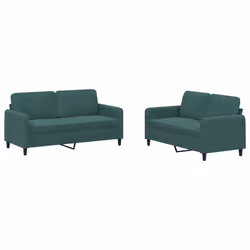VidaXL 3201976, Vert, mousse, Métal, Polyester, Polywood, Textile, 158 cm, 77 cm, 80 cm