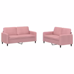 VidaXL 3201977, Rose, mousse, Métal, Polyester, Polywood, Textile, 158 cm, 77 cm, 80 cm
