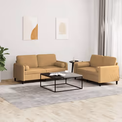 VidaXL 3201991 Ensemble de meubles de salle à manger Marron