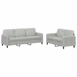 VidaXL 3202014, Gris, mousse, Métal, Polyester, Polywood, Textile, 198 cm, 77 cm, 80 cm