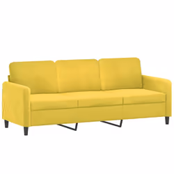 VidaXL 3202040 Ensemble de meubles de salle à manger Jaune - Vue supplémentaire 4
