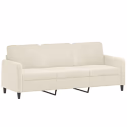 VidaXL 3202042 Ensemble de meubles de salle à manger Crème - Vue supplémentaire 4